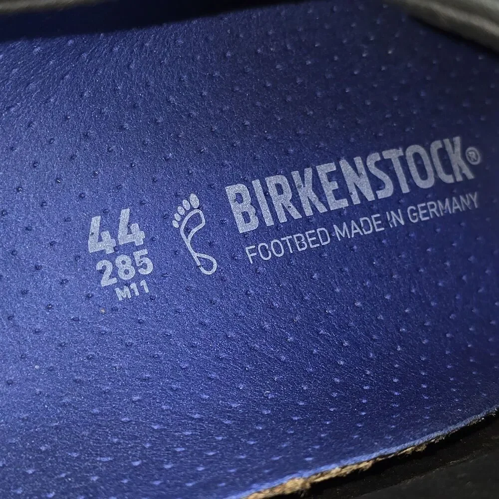 Birkenstock Highwood Lace Low Mens Size 11 Black Oiled Nubuck Leather Shoes
